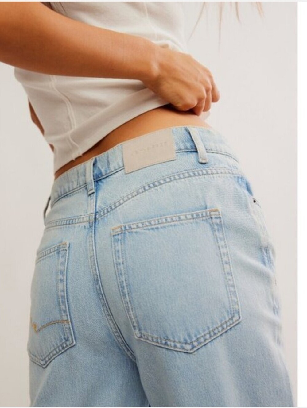 Free People We The Free Stride Straight And Wide In Roam Free• Size 28•NWT! - Picture 2 of 7